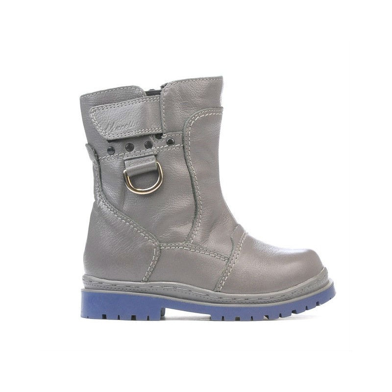 Scarponcini bambini piccoli 26c grigio