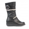 Stivaletti bambini piccoli 25c nero combinato