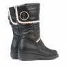 Stivaletti bambini piccoli 25c nero combinato