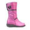 Stivaletti per bambini piccoli 25c rosa+nero