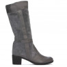 Stivali donna 3250 grigio combinato