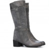 Stivali donna 3250 grigio combinato