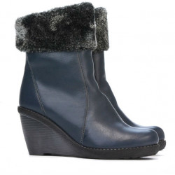 Stivaletti donna 3254 indaco