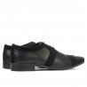Scarpe eleganti uomo 742 nero combinato