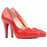 Scarpe eleganti donna 1233 vernice rosso