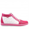 Stivaletti donna 3283 rosa+bianco