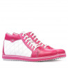 Stivaletti donna 3283 rosa+bianco