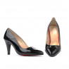 Scarpe eleganti donna 1231 vernice nera