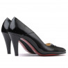 Scarpe eleganti donna 1231 vernice nera