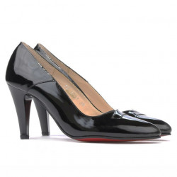 Scarpe eleganti donna 1231 vernice nera