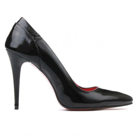 Scarpe eleganti donna 1230 vernice nera