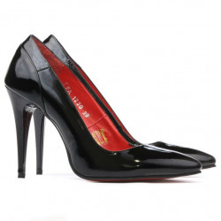 Scarpe eleganti donna 1230 vernice nera
