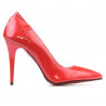 Scarpe eleganti donna 1230 vernice rossa