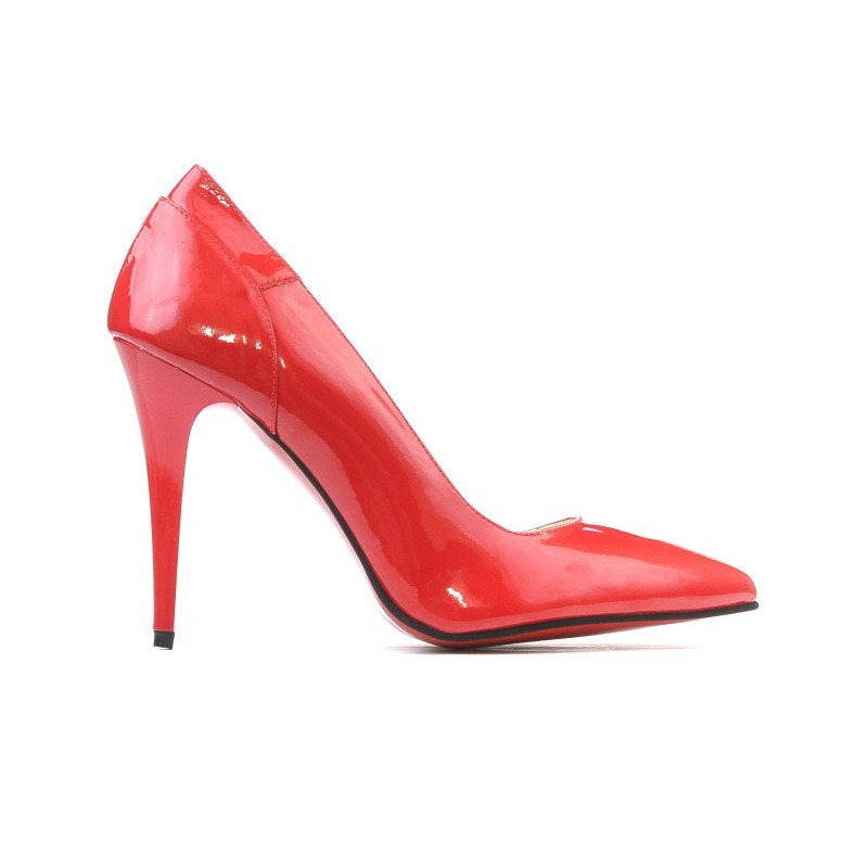 Scarpe eleganti donna 1230 vernice rossa