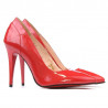 Scarpe eleganti donna 1230 vernice rossa