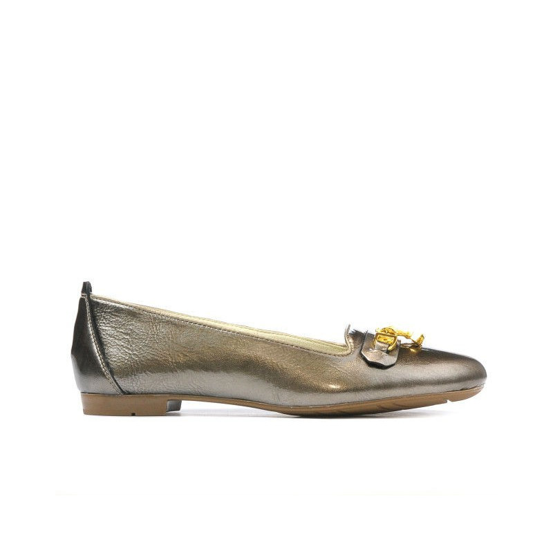 Scarpe casual donna 639 vernice rame
