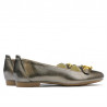 Scarpe casual donna 639 vernice rame