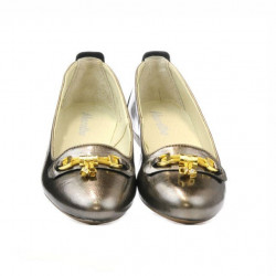 Scarpe casual donna 639 vernice rame
