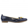 Scarpe casual donna 639 vernice indaco