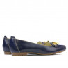 Scarpe casual donna 639 vernice indaco