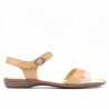 Sandali donna 590 caramello+beige