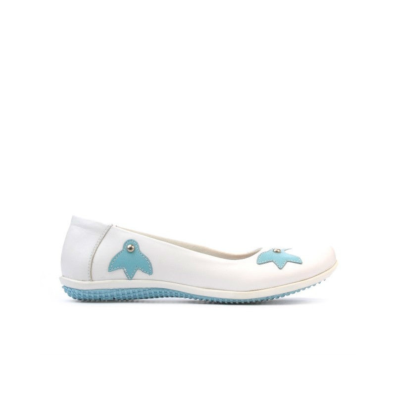 Scarpe per bambini 117 bianco+blu
