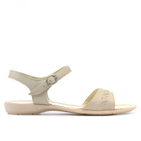 Sandali donna 590 beige+caramello