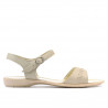 Sandali donna 590 beige+caramello