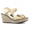 Sandali donna 5006 vernice beige
