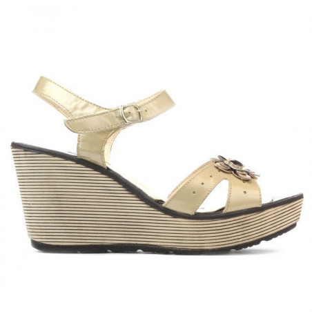Sandali donna 5006 vernice beige