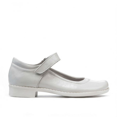 Scarpe bambino 121 vernice bianca
