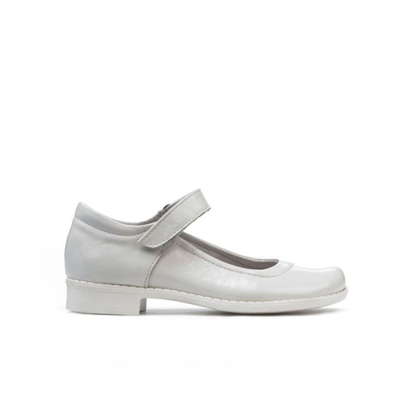Scarpe bambino 121 vernice bianca