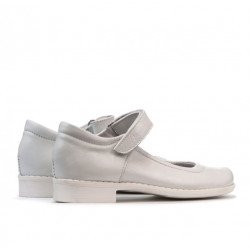 Scarpe bambino 121 vernice bianca