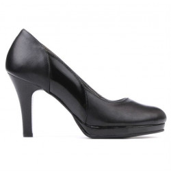 Scarpe eleganti donna 1207 nero combinato