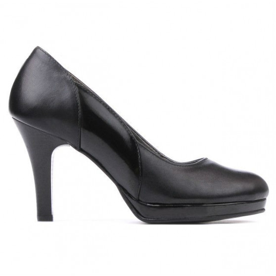 Scarpe eleganti donna 1207 nero combinato