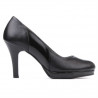 Scarpe eleganti donna 1207 nero combinato