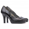 Scarpe eleganti donna 1207 nero combinato
