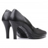 Scarpe eleganti donna 1207 nero combinato