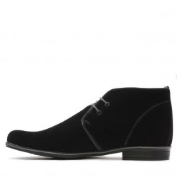 Stivaletti adolescenti 464 nero velluto