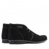 Stivaletti adolescenti 464 nero velluto