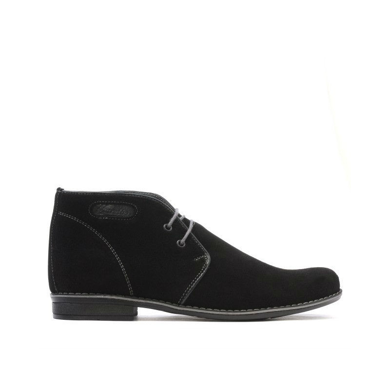 Stivaletti adolescenti 464 nero velluto