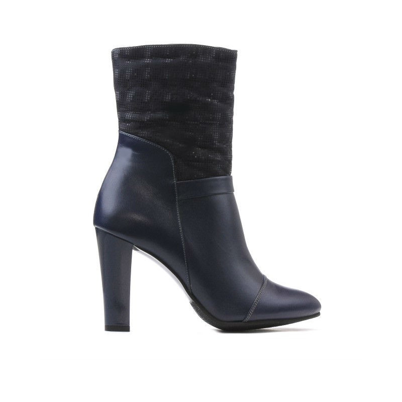 Stivaletti donna 1145 indaco combinato
