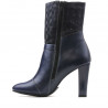 Stivaletti donna 1145 indaco combinato