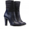 Stivaletti donna 1145 indaco combinato