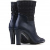 Stivaletti donna 1145 indaco combinato