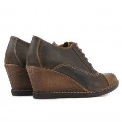 Scarpe casual donna 609 tuxon caffè