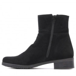 Stivaletti donna 3284 nero velluto