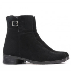 Stivaletti donna 3284 nero velluto