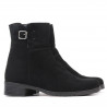 Stivaletti donna 3284 nero velluto