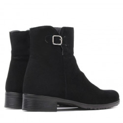 Stivaletti donna 3284 nero velluto